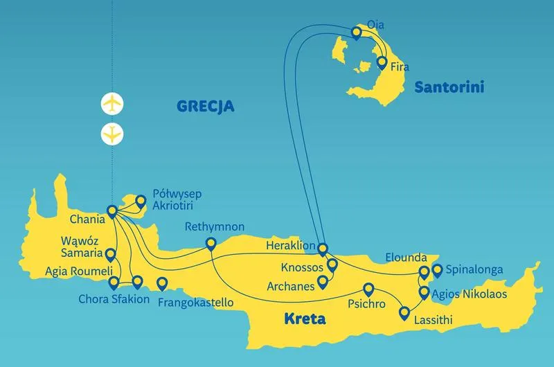 Jak długo trwa lot z Katowic na Kretę? Sprawdź, zanim wyruszysz w podróż!