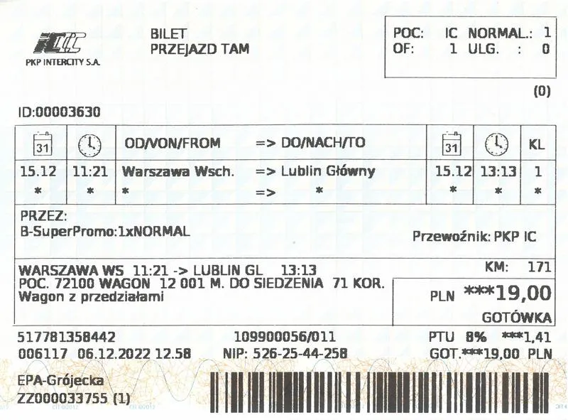 Jak wygodnie kupić bilet online na PKP? Przewodnik dla podróżnych