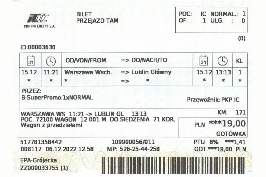 Zasady zmiany biletów PKP: do kiedy można to zrobić?