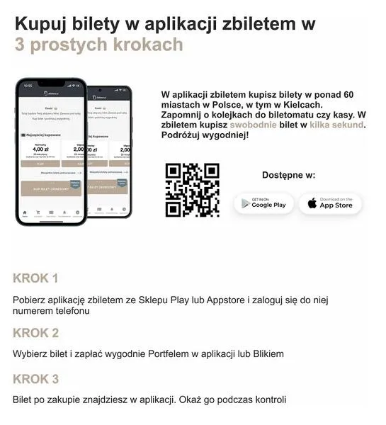 Aktywizacja biletu w aplikacji