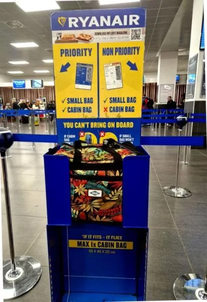 Bagaż podręczny Ryanair