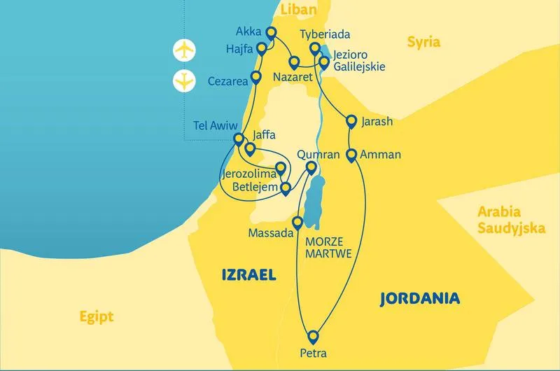 Bezpieczeństwo podróży do Izraela