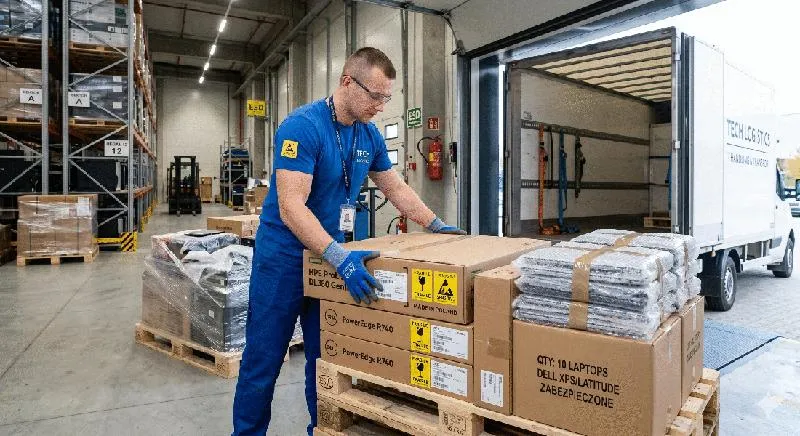 Bezpieczny transport komputera