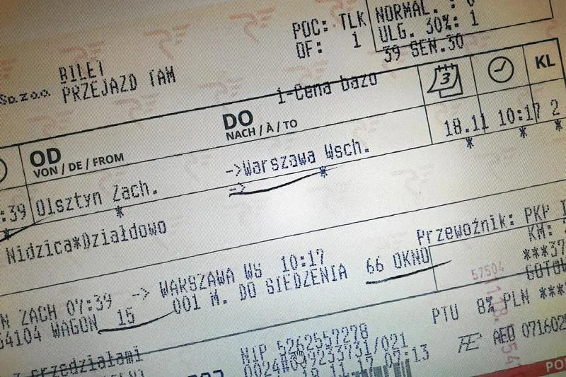 Dostępność transportu kolejowego