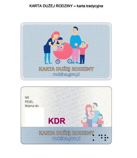 Karta dużej rodziny