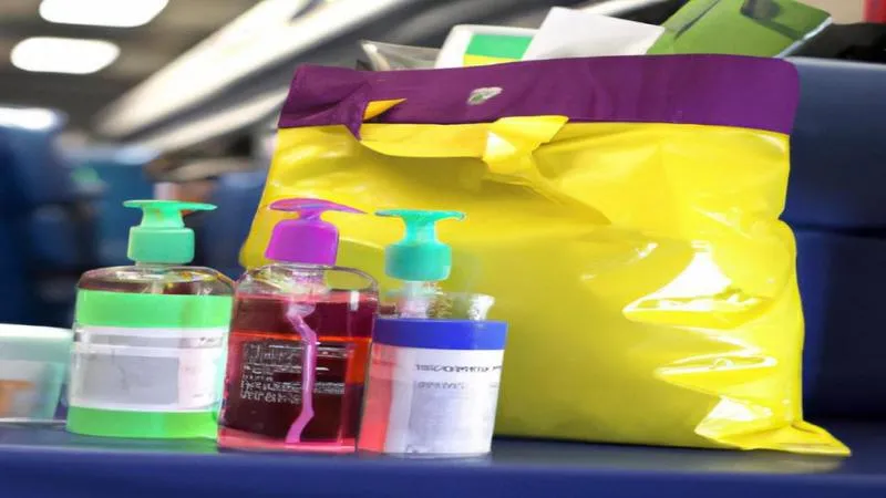 Limity płynów w bagażu podręcznym