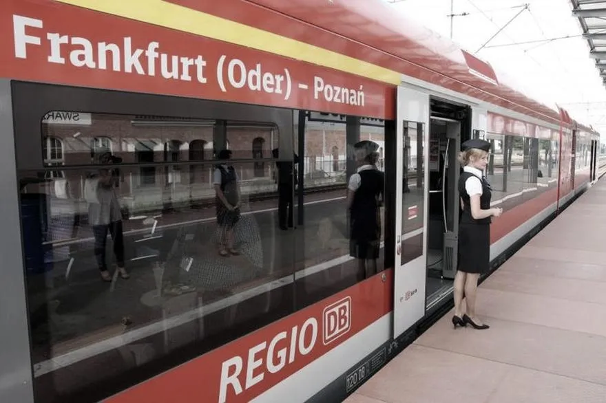 Lot z Poznania do Frankfurtu