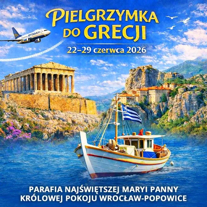 Lot z Wrocławia do Grecji