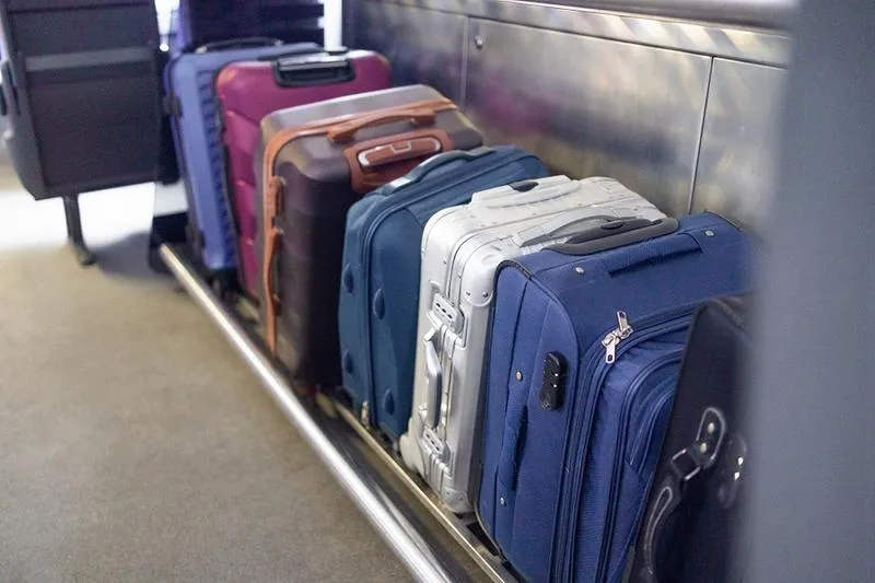 Oddanie bagażu na lotnisku