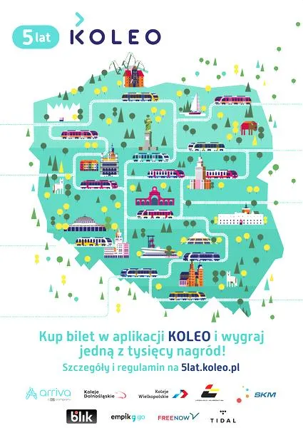 Odwoływanie biletów Koleo