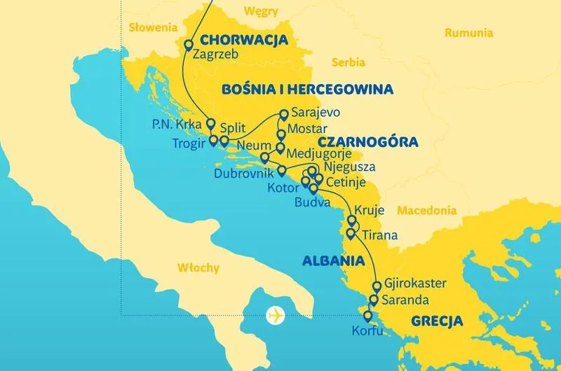 Planowanie podróży samolotem