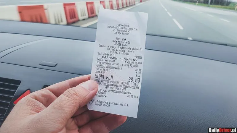 Płatności za przejazdy