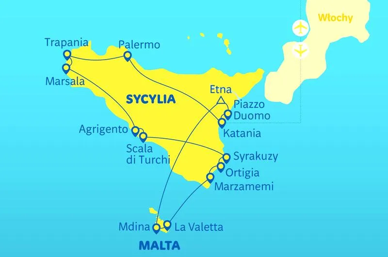 Podróż na Sycylię
