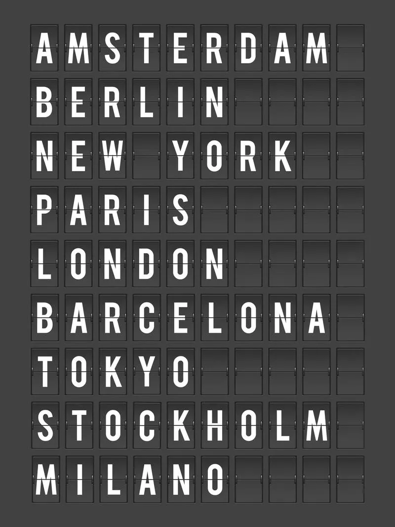 Porównanie linii lotniczych i czasów przelotu