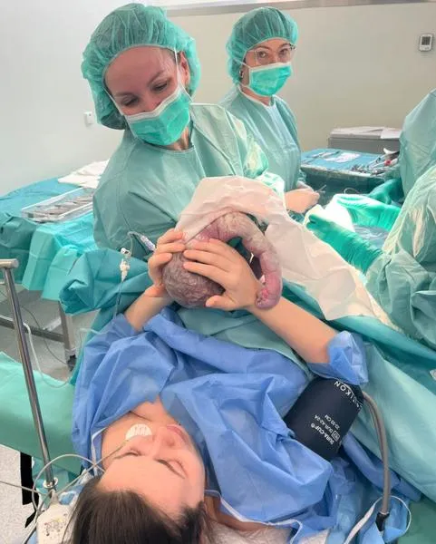Szpital podczas porodu