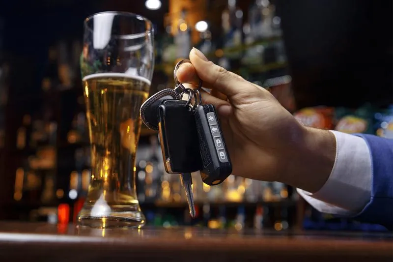 Wypicie piwa a jazda